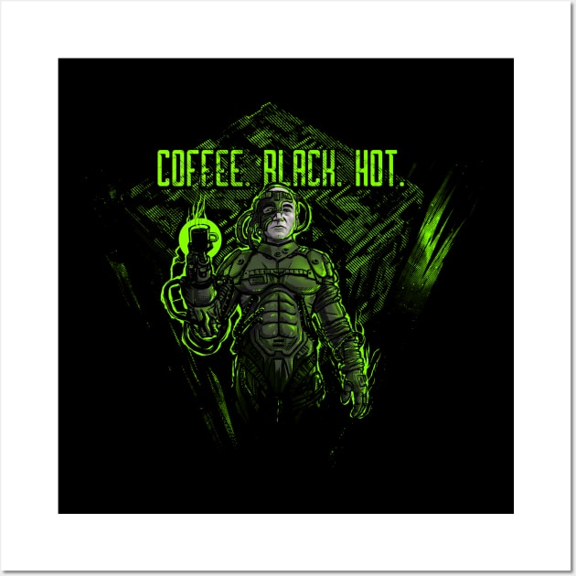 Borg Like Coffee Wall Art by LivMat